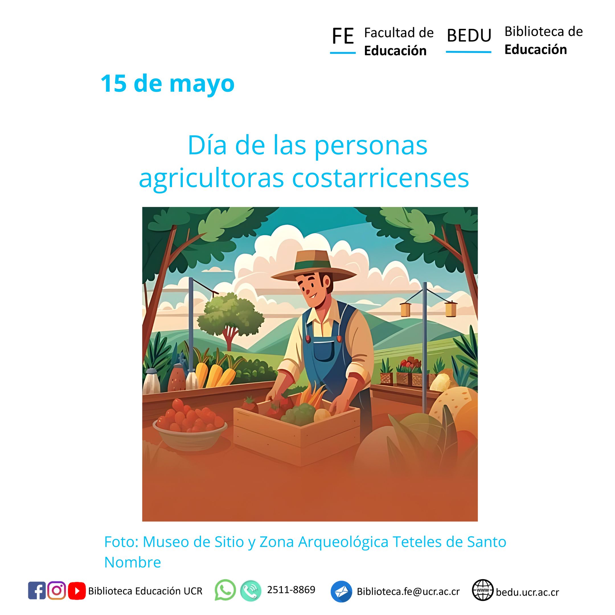 Día de las personas agricultoras costarricenses 