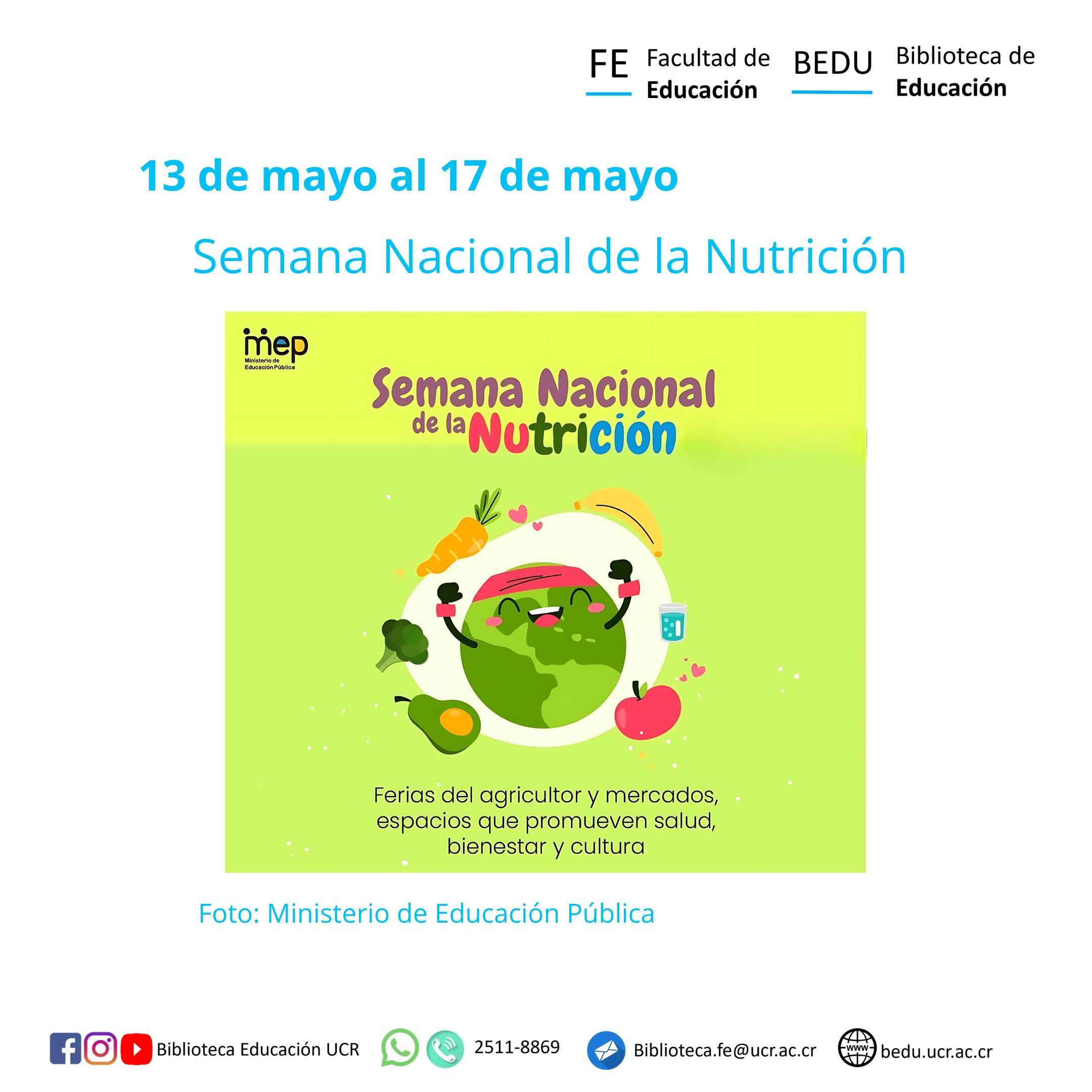 Semana Nacional de la Nutrición