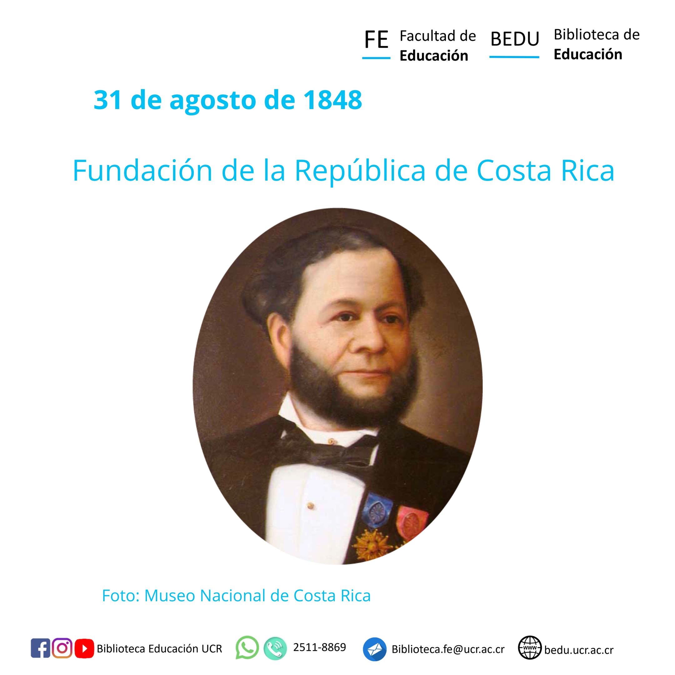 Fundación de la República de Costa Rica