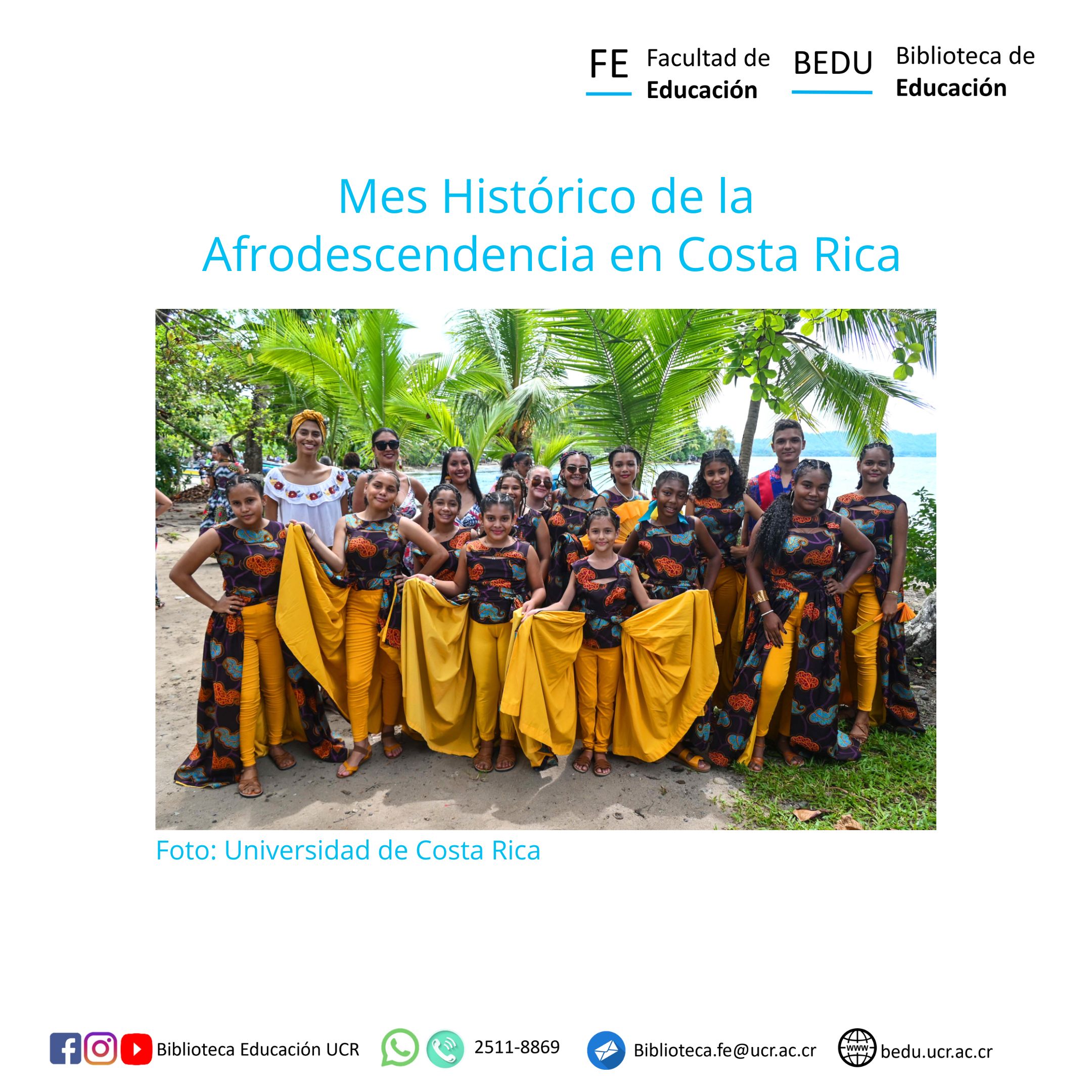 Mes Histórico de la Afrodescendencia en Costa Rica